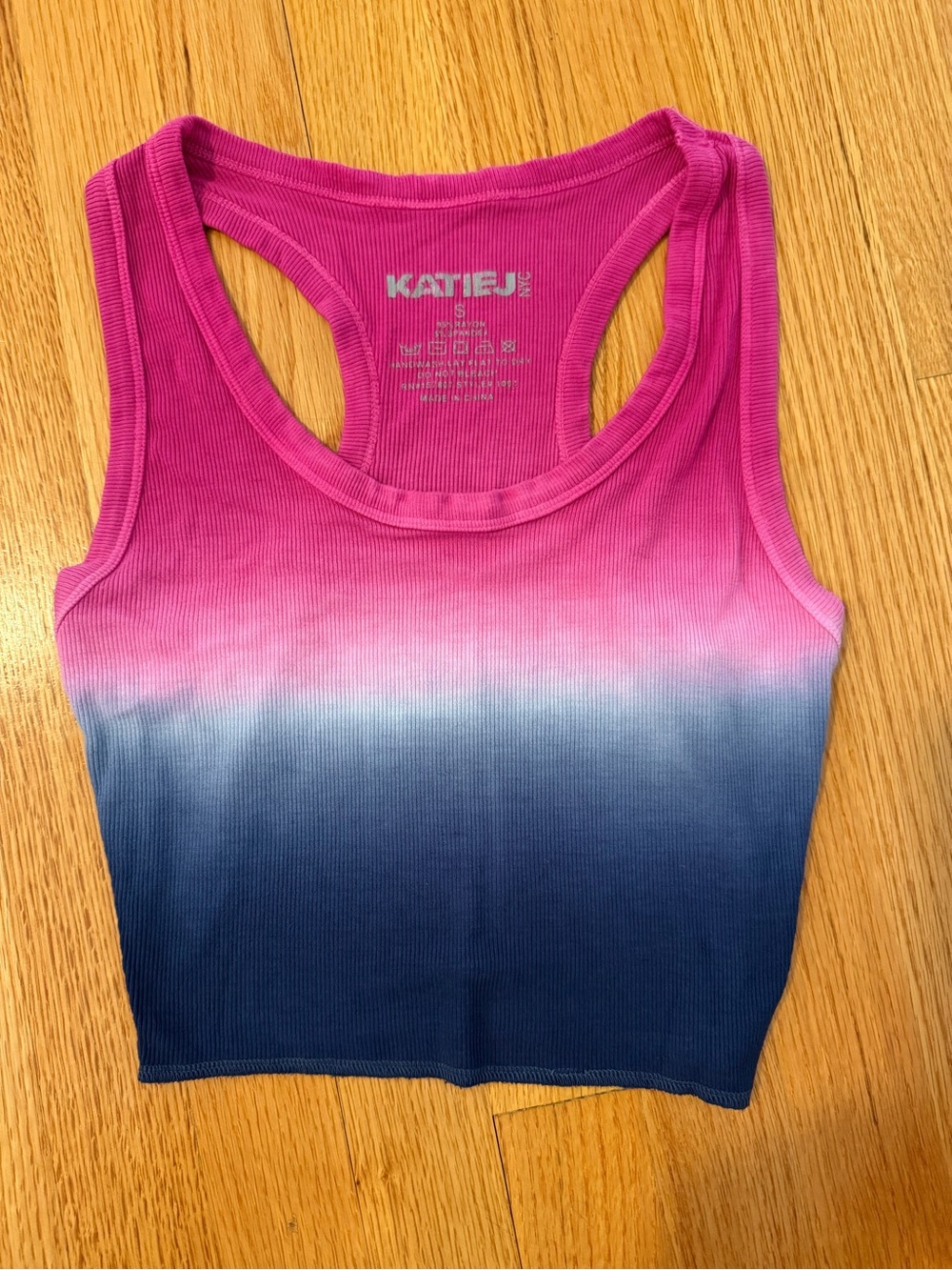 Junior Small Katie J NYC DIP DYE LIVI TANK